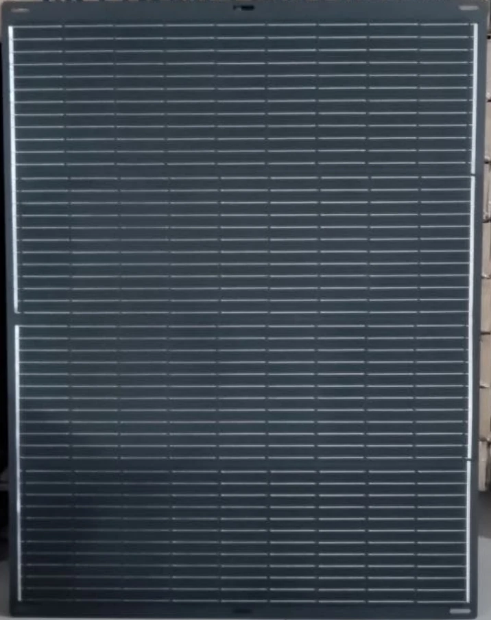 SFL-100W flexible solar panel front view